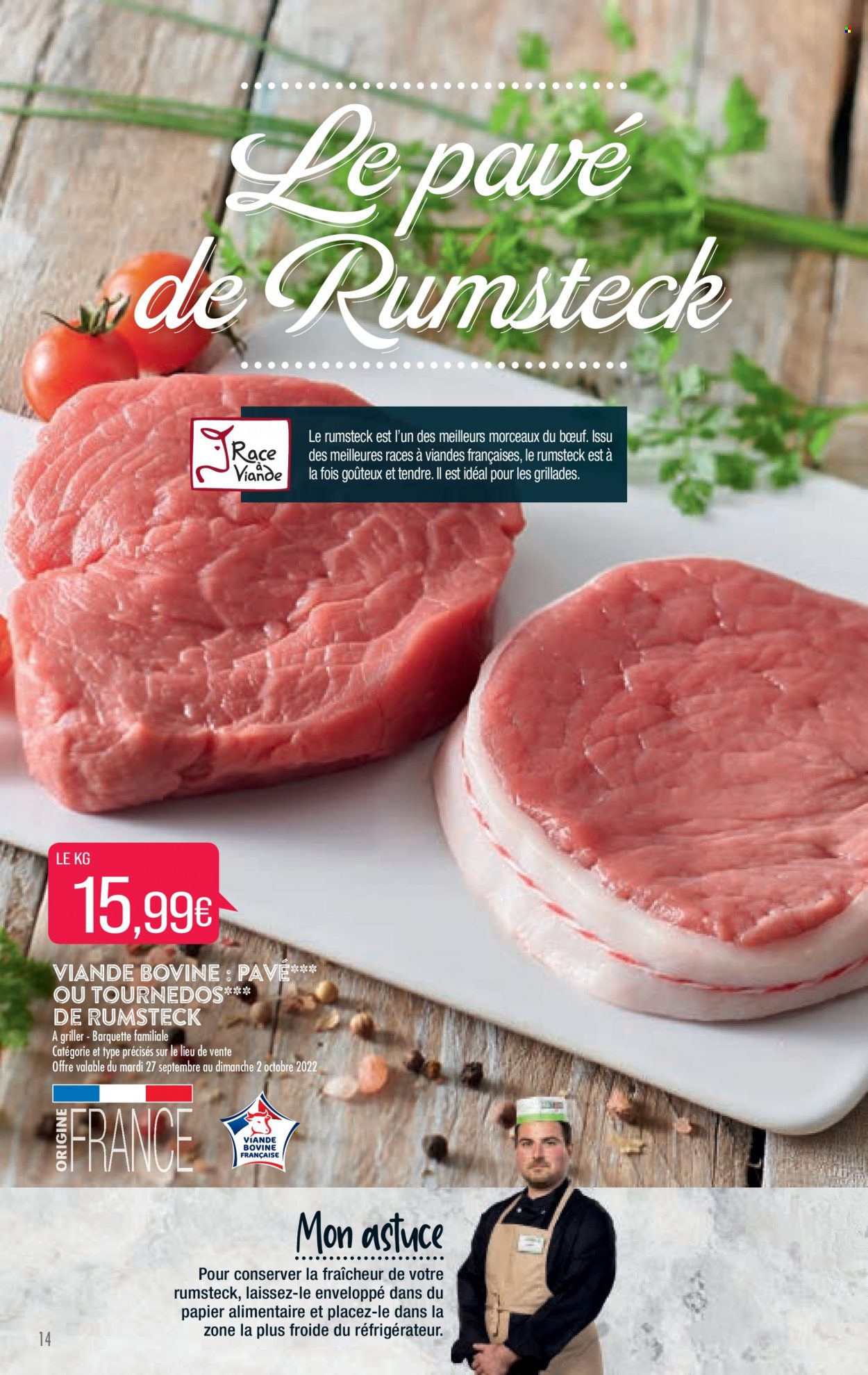 Catalogue Supermarché Match - 27/09/2022 - 09/10/2022. Page 14
