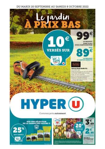 Catalogue HYPER U - 20/09/2022 - 08/10/2022.