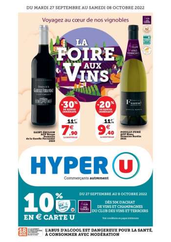 Catalogue HYPER U - 27/09/2022 - 08/10/2022.