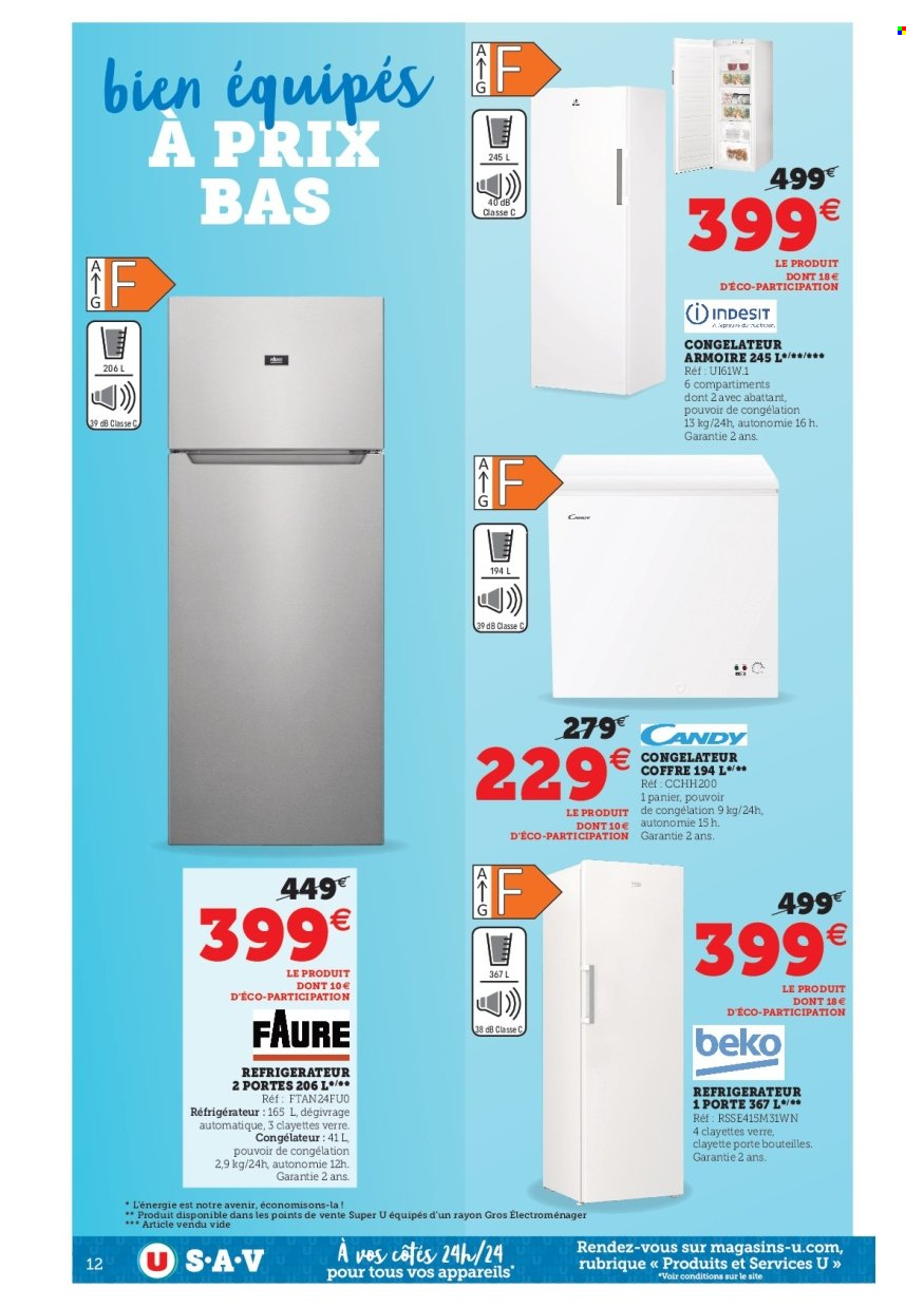 Catalogue SUPER U - 27/09/2022 - 08/10/2022. Page 12