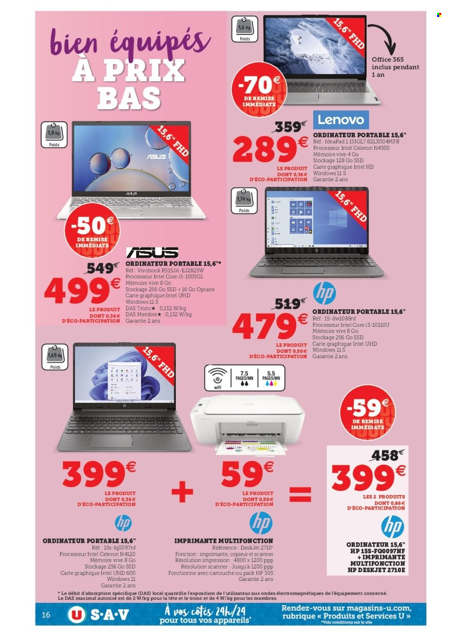 Catalogue SUPER U - 27/09/2022 - 08/10/2022. Page 16