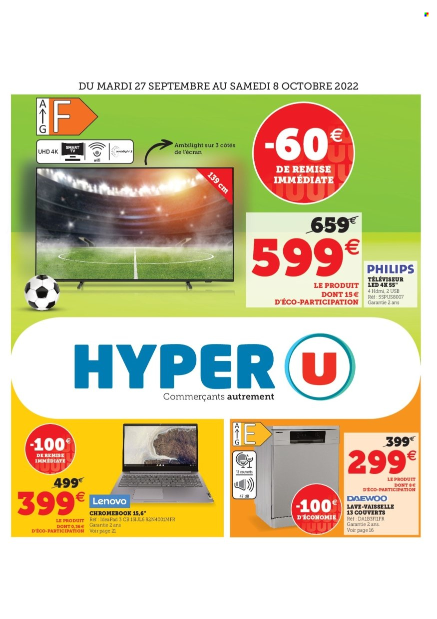 Catalogue HYPER U - 27/09/2022 - 08/10/2022. Page 1