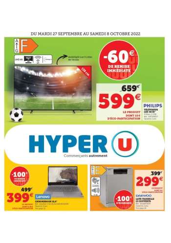 Catalogue HYPER U - 27/09/2022 - 08/10/2022.