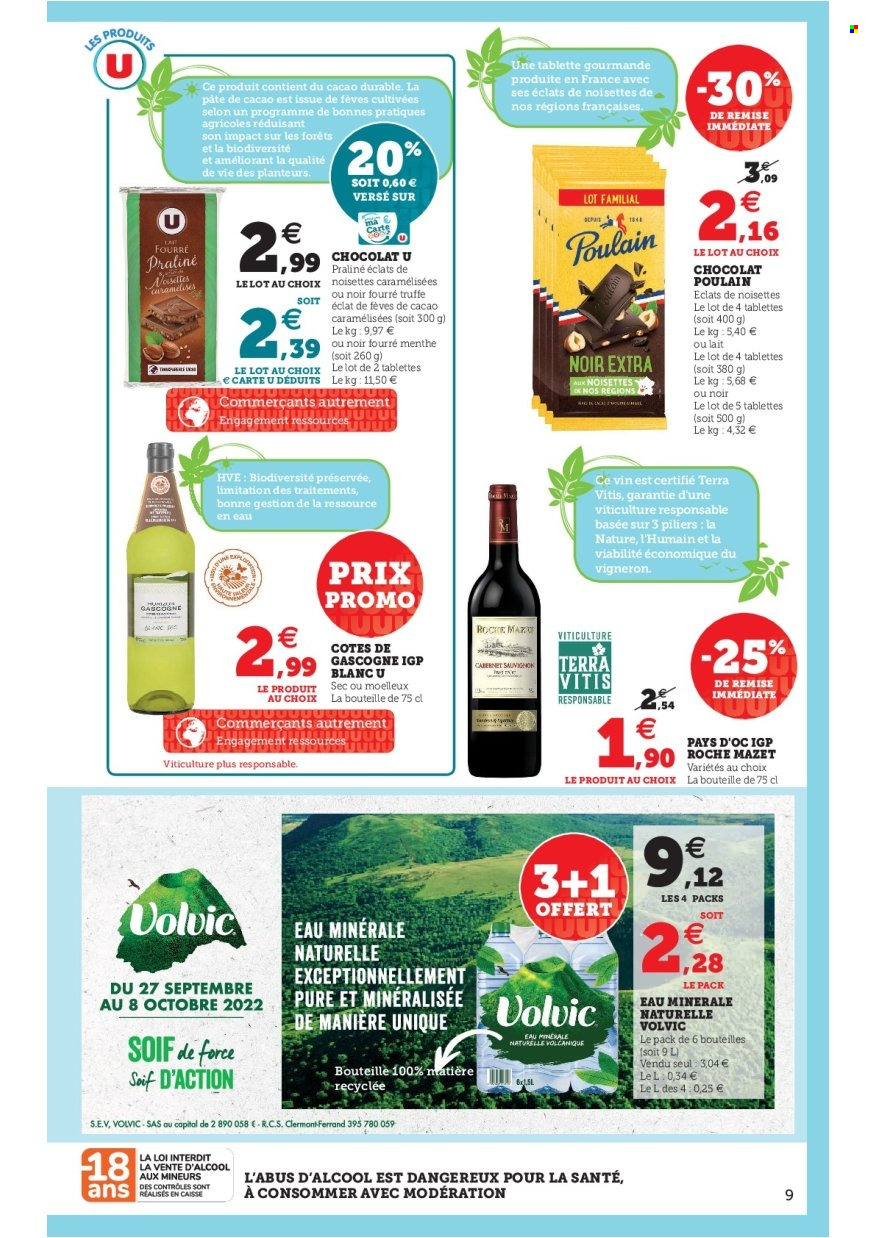 Catalogue SUPER U - 27/09/2022 - 08/10/2022. Page 9