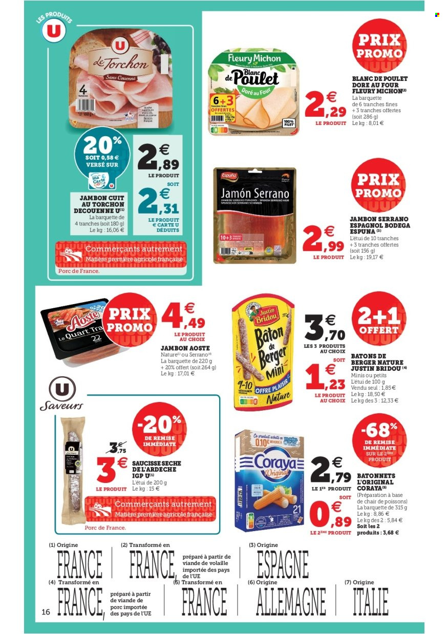 Catalogue SUPER U - 27/09/2022 - 08/10/2022. Page 16