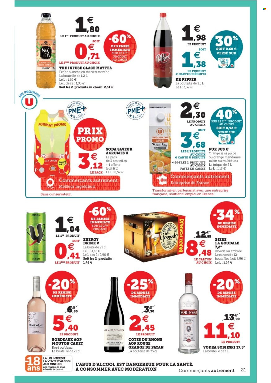 Catalogue SUPER U - 27/09/2022 - 08/10/2022. Page 21