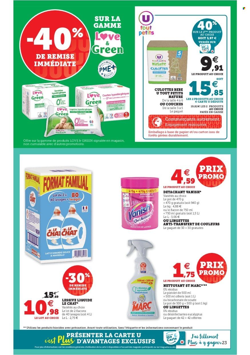 Catalogue SUPER U - 27/09/2022 - 08/10/2022. Page 23