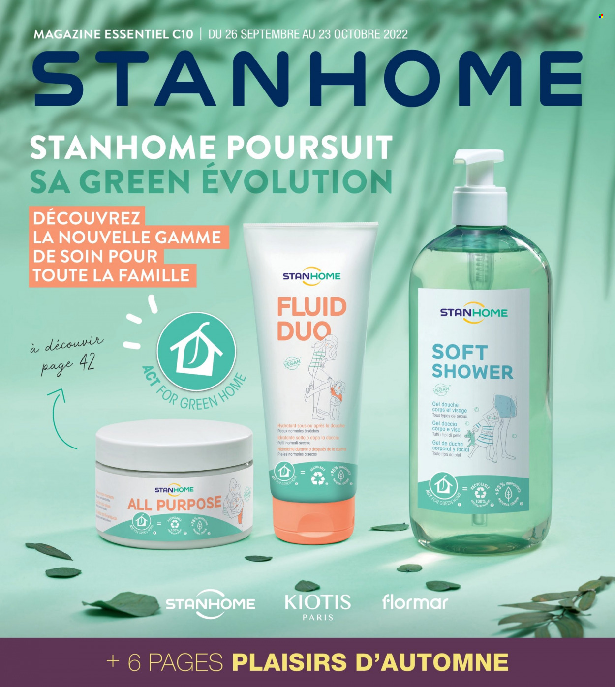 Catalogue Stanhome - 26/09/2022 - 23/10/2022. Page 1