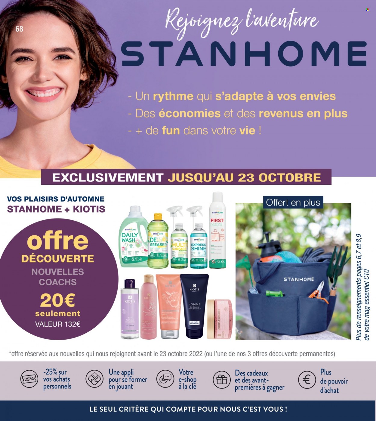 Catalogue Stanhome - 26/09/2022 - 23/10/2022. Page 68