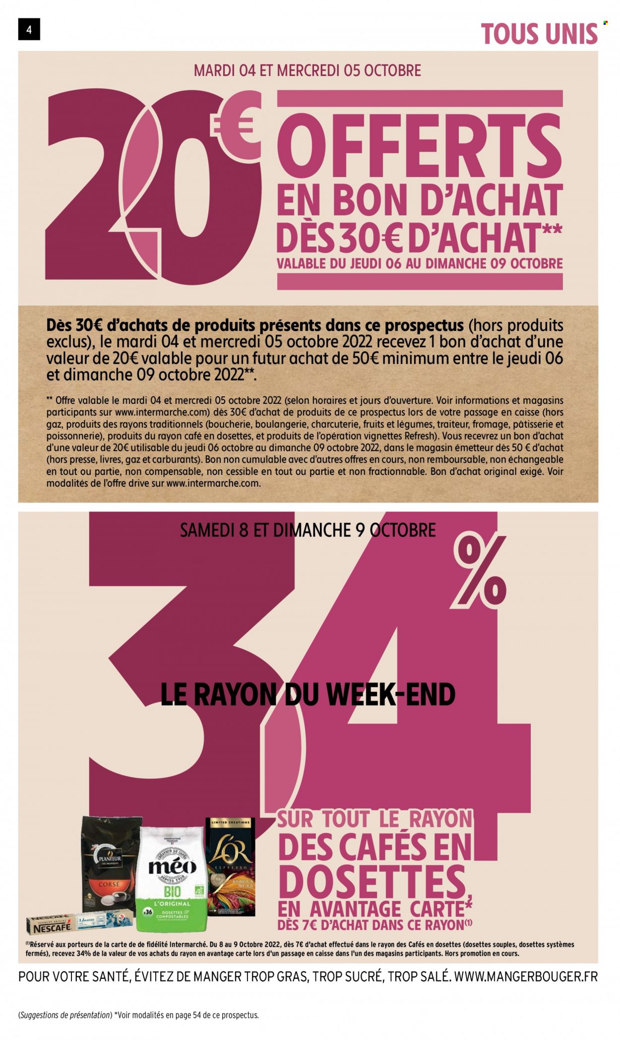 Catalogue Intermarché Super - 04/10/2022 - 09/10/2022. Page 4