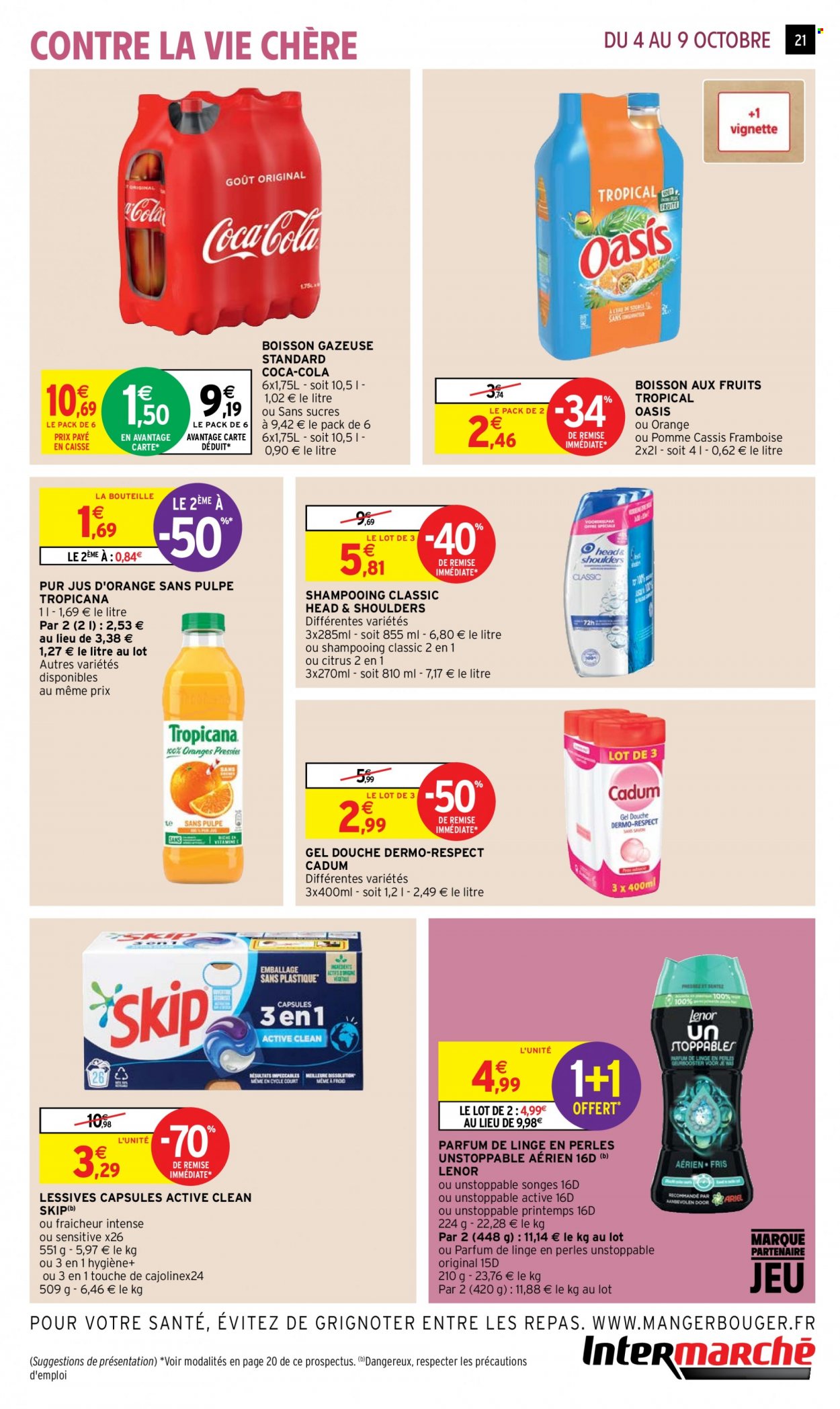 Catalogue Intermarché Contact - 04/10/2022 - 09/10/2022. Page 21