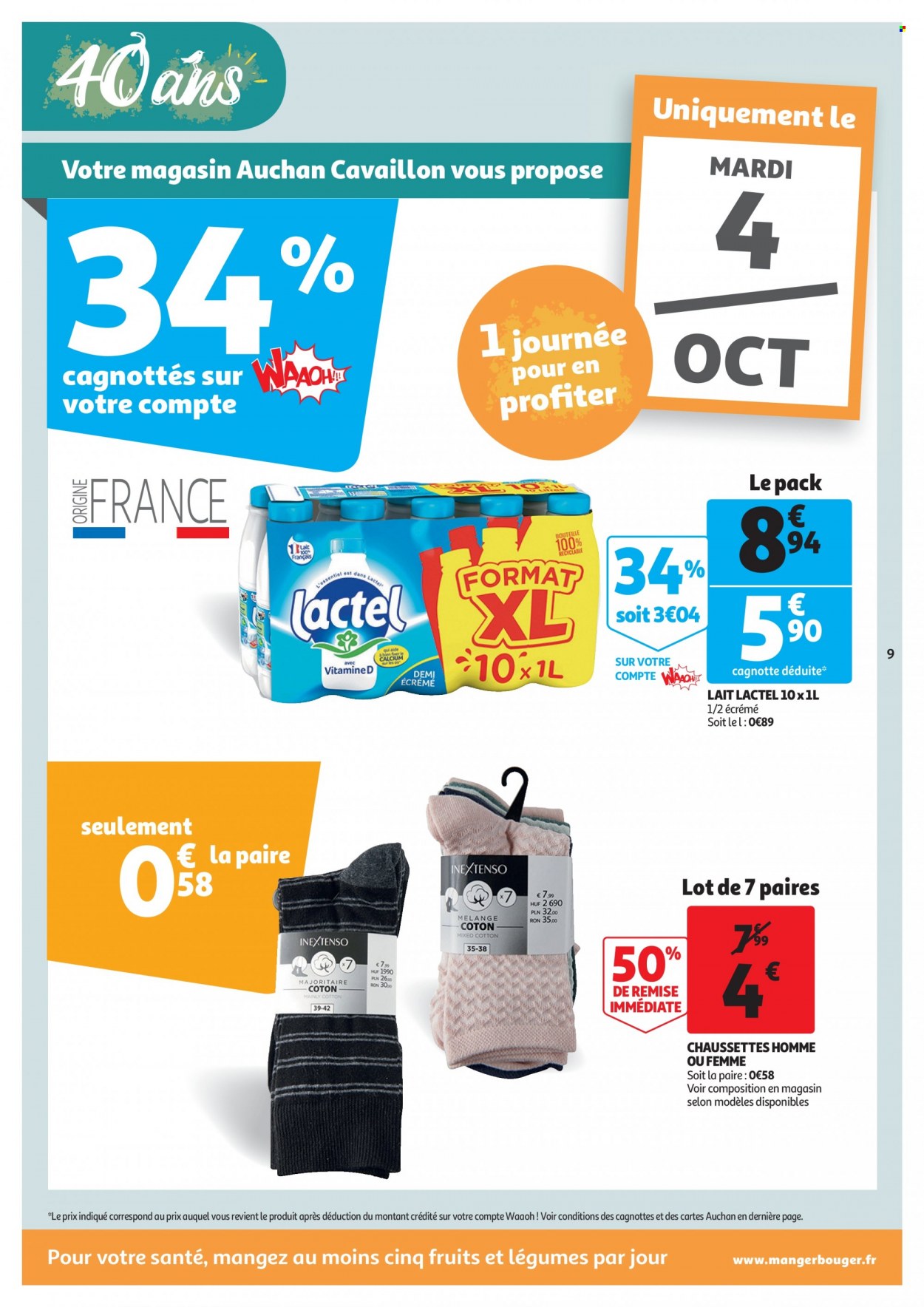 Catalogue Auchan - 28/09/2022 - 04/10/2022. Page 9