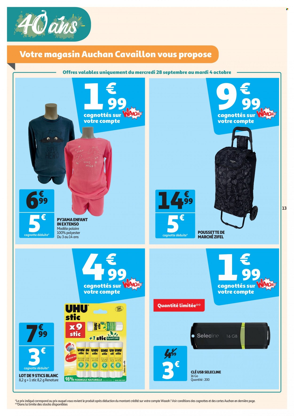 Catalogue Auchan - 28/09/2022 - 04/10/2022. Page 13