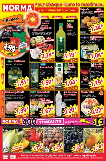 Catalogue Norma - 05/10/2022 - 11/10/2022.