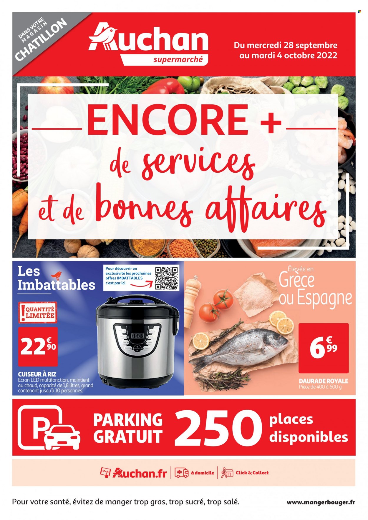 Catalogue Auchan - 28/09/2022 - 04/10/2022. Page 1