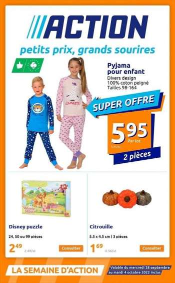 Catalogue Action - 28/09/2022 - 04/10/2022.