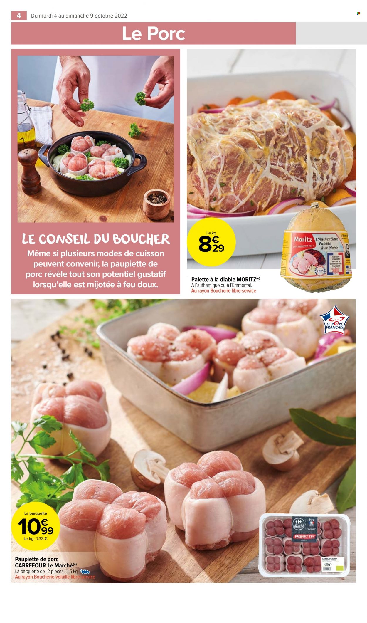 Catalogue Carrefour Market - 04/10/2022 - 09/10/2022. Page 4