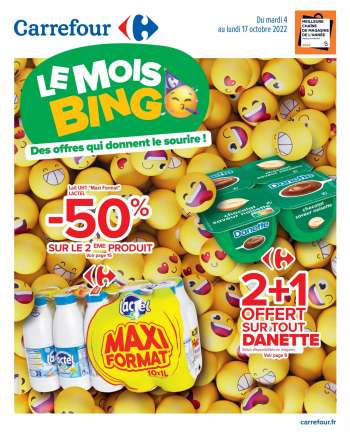 Catalogue Carrefour Hypermarchés - 04/10/2022 - 17/10/2022.