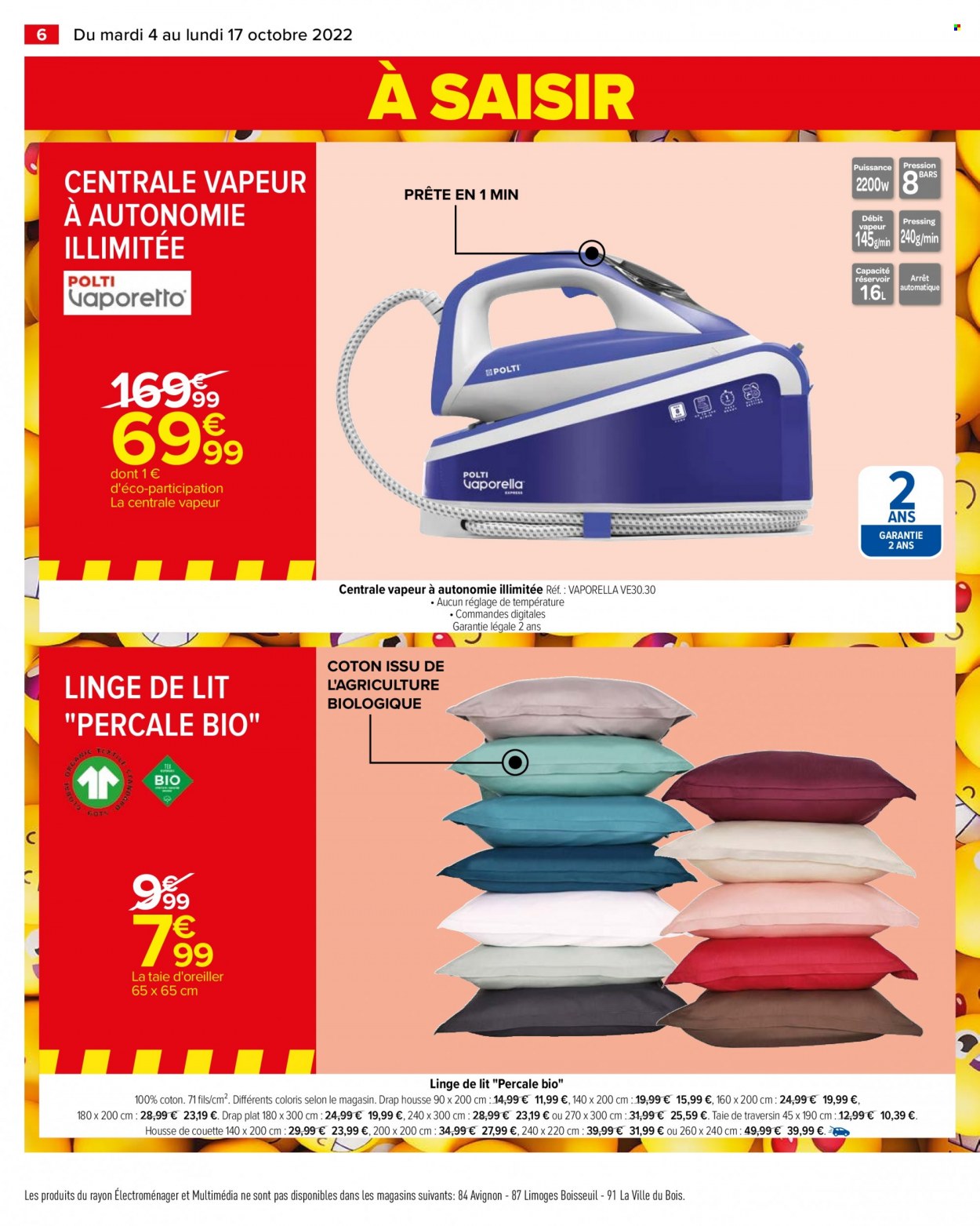 Catalogue Carrefour Hypermarchés - 04/10/2022 - 17/10/2022. Page 8