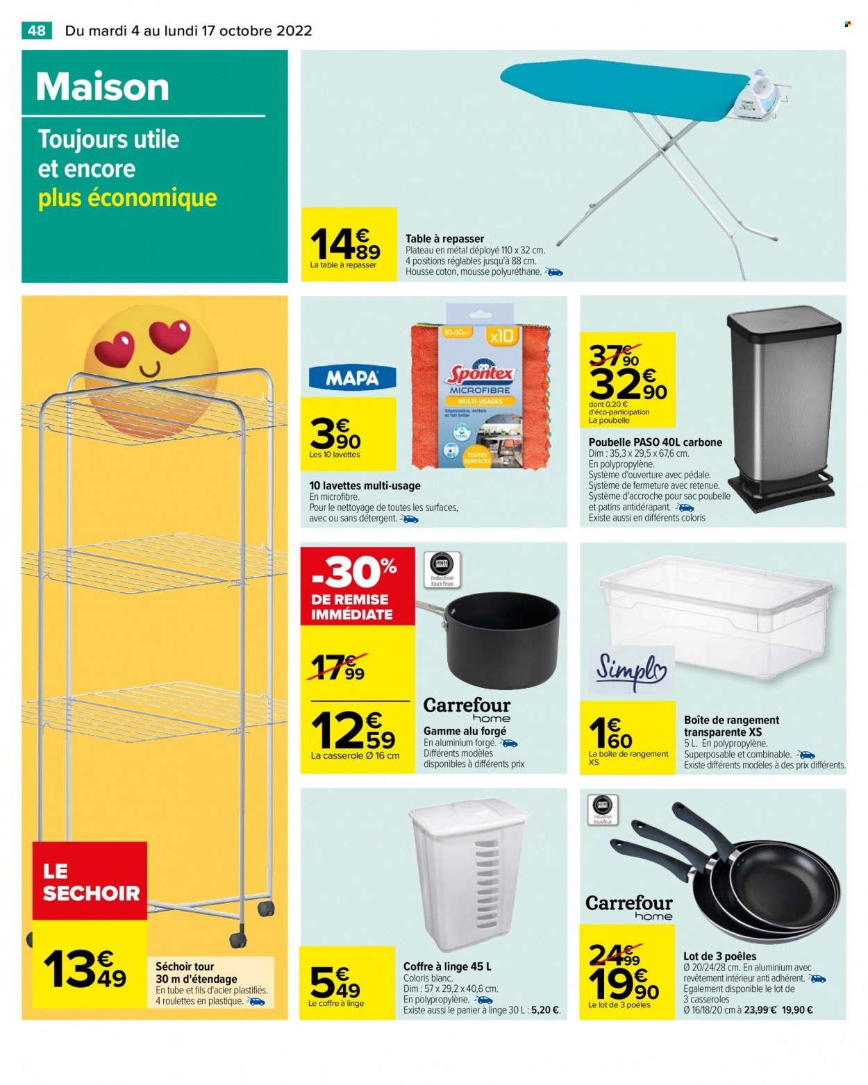 Catalogue Carrefour Hypermarchés - 04/10/2022 - 17/10/2022. Page 50