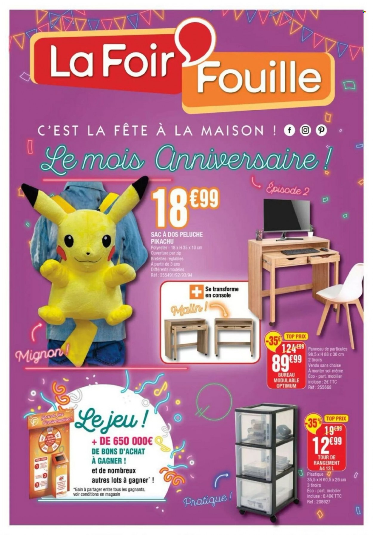 Catalogue La Foir'Fouille - 26/09/2022 - 02/10/2022. Page 1