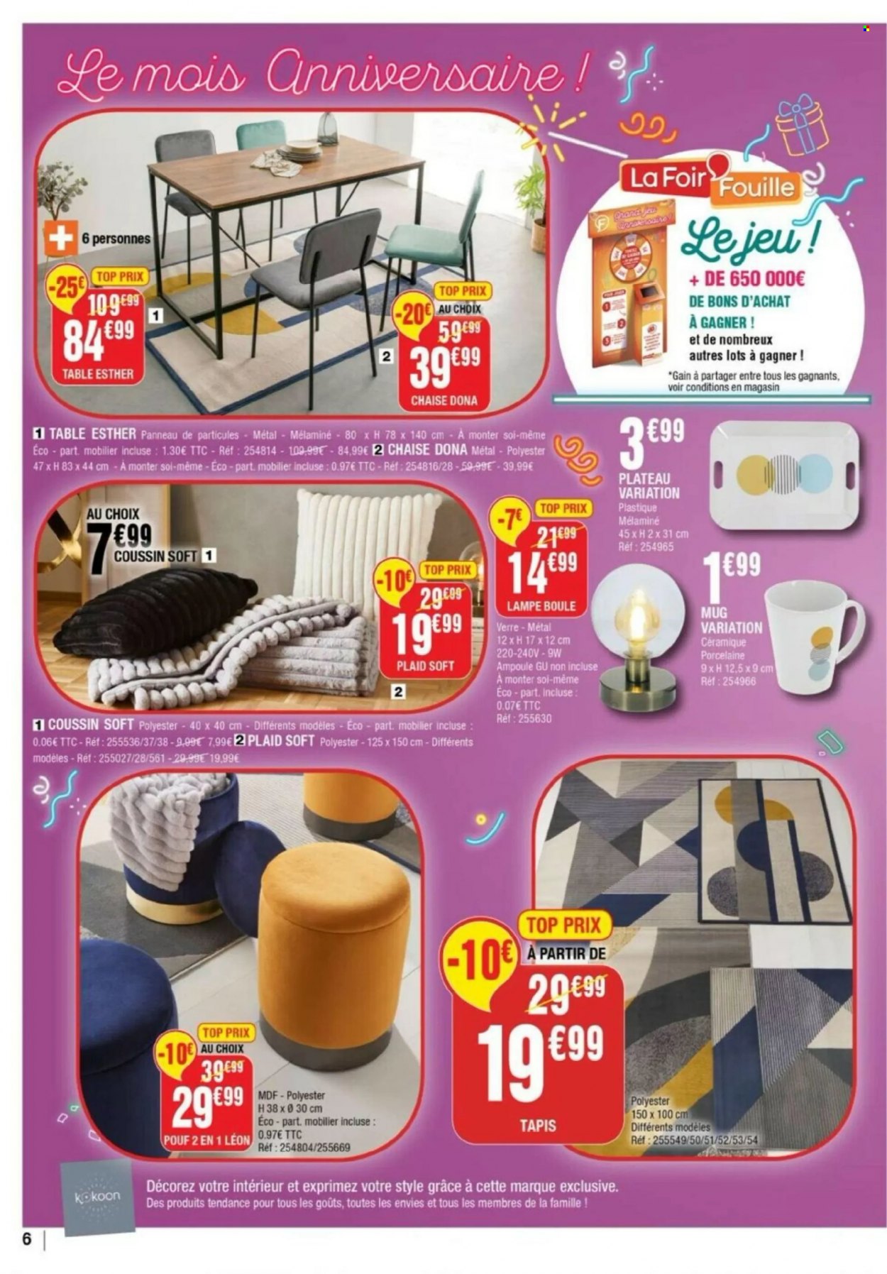 Catalogue La Foir'Fouille - 26/09/2022 - 02/10/2022. Page 6