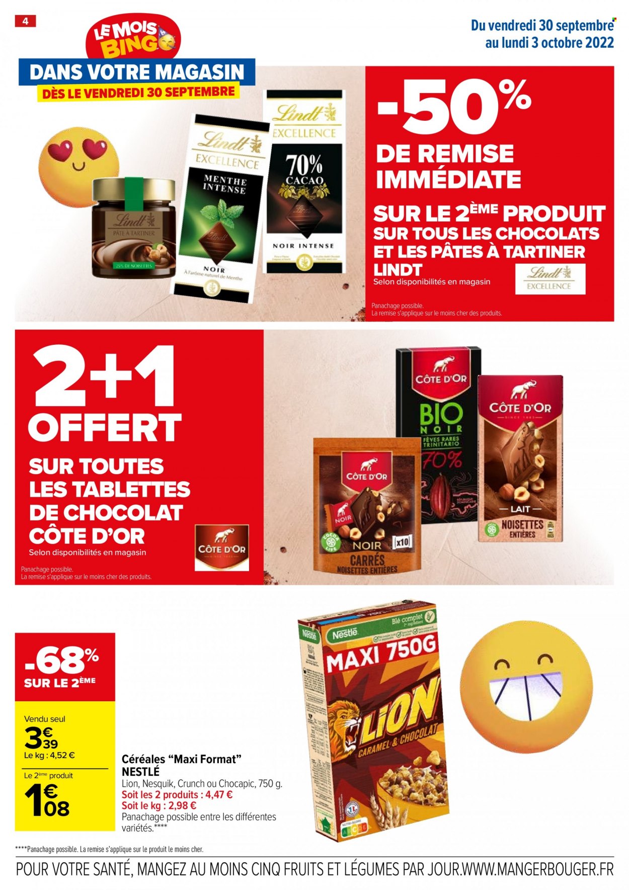 Catalogue Carrefour Hypermarchés - 30/09/2022 - 03/10/2022. Page 4