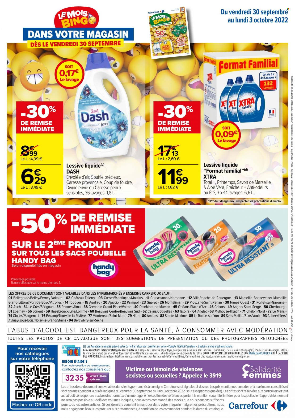 Catalogue Carrefour Hypermarchés - 30/09/2022 - 03/10/2022. Page 9