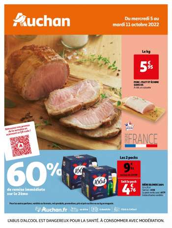 Catalogue Auchan - 05/10/2022 - 11/10/2022.