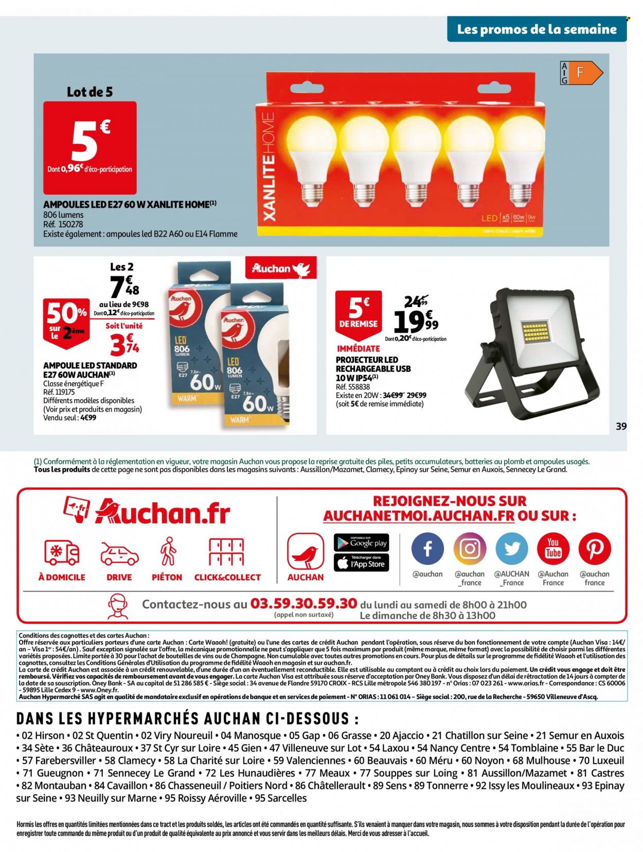 Catalogue Auchan - 05/10/2022 - 11/10/2022. Page 39