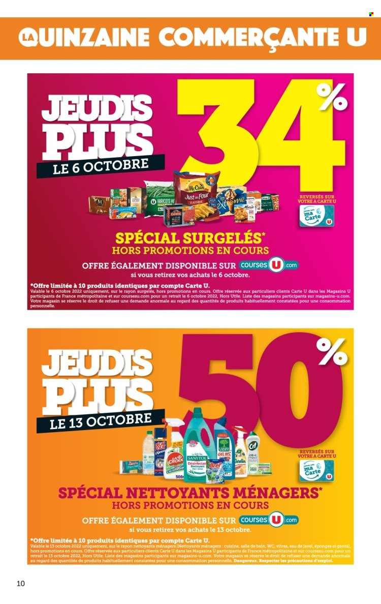 Catalogue SUPER U - 04/10/2022 - 15/10/2022. Page 10