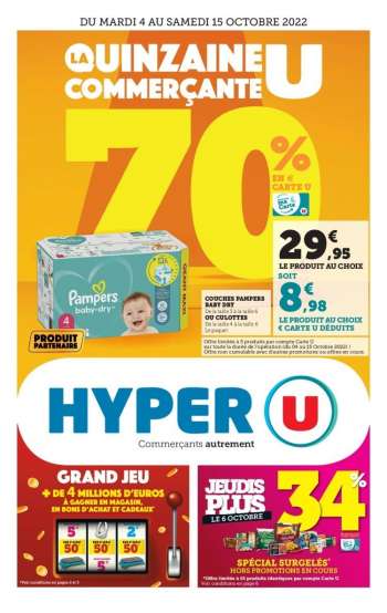 Catalogue HYPER U - 04/10/2022 - 15/10/2022.