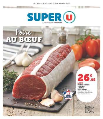 Catalogue SUPER U - 04/10/2022 - 08/10/2022.