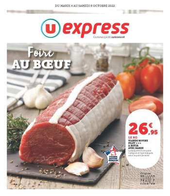Catalogue U express - 04/10/2022 - 08/10/2022.