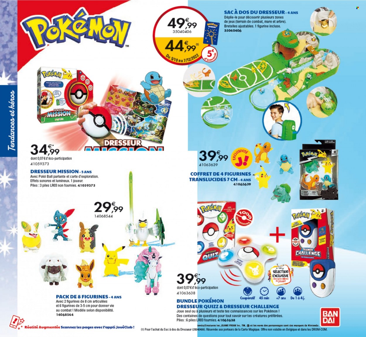 thumbnail - Catalogue JouéClub - Produits soldés - Pokémon. Page 208.