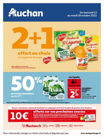 Catalogue Auchan - 12/10/2022 - 18/10/2022.