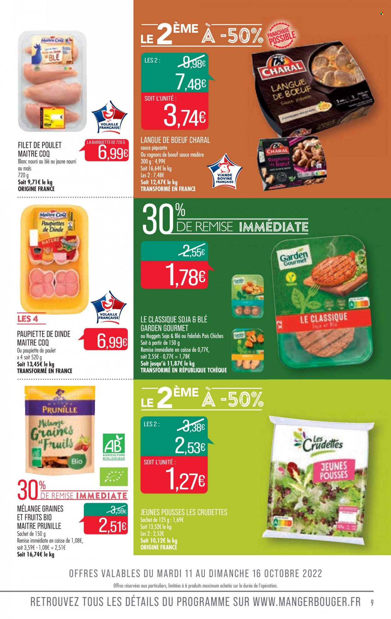 Catalogue Supermarché Match - 11/10/2022 - 23/10/2022. Page 9