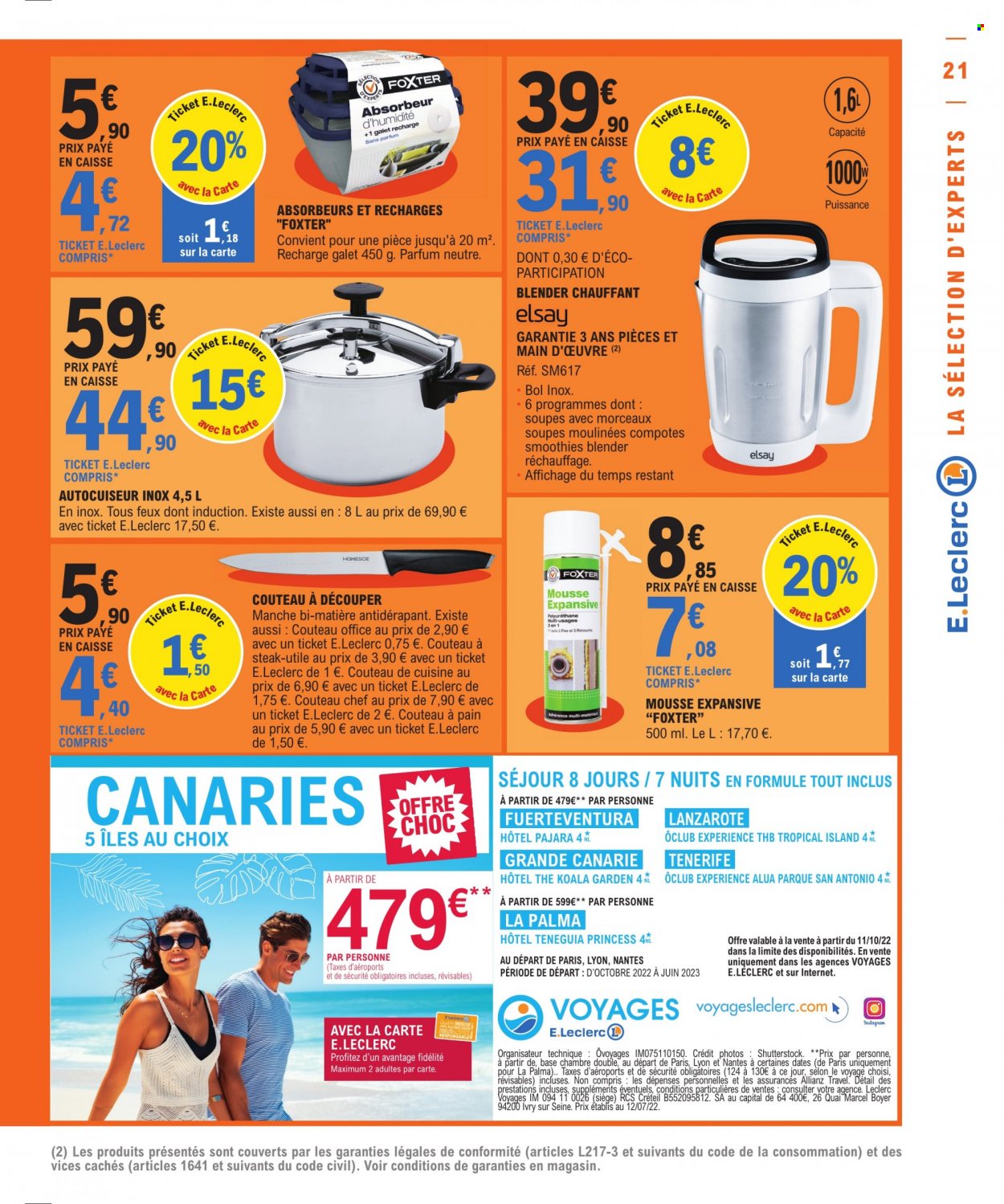 Catalogue E.Leclerc - 11/10/2022 - 22/10/2022. Page 21