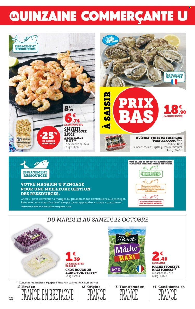 Catalogue SUPER U - 11/10/2022 - 22/10/2022. Page 22