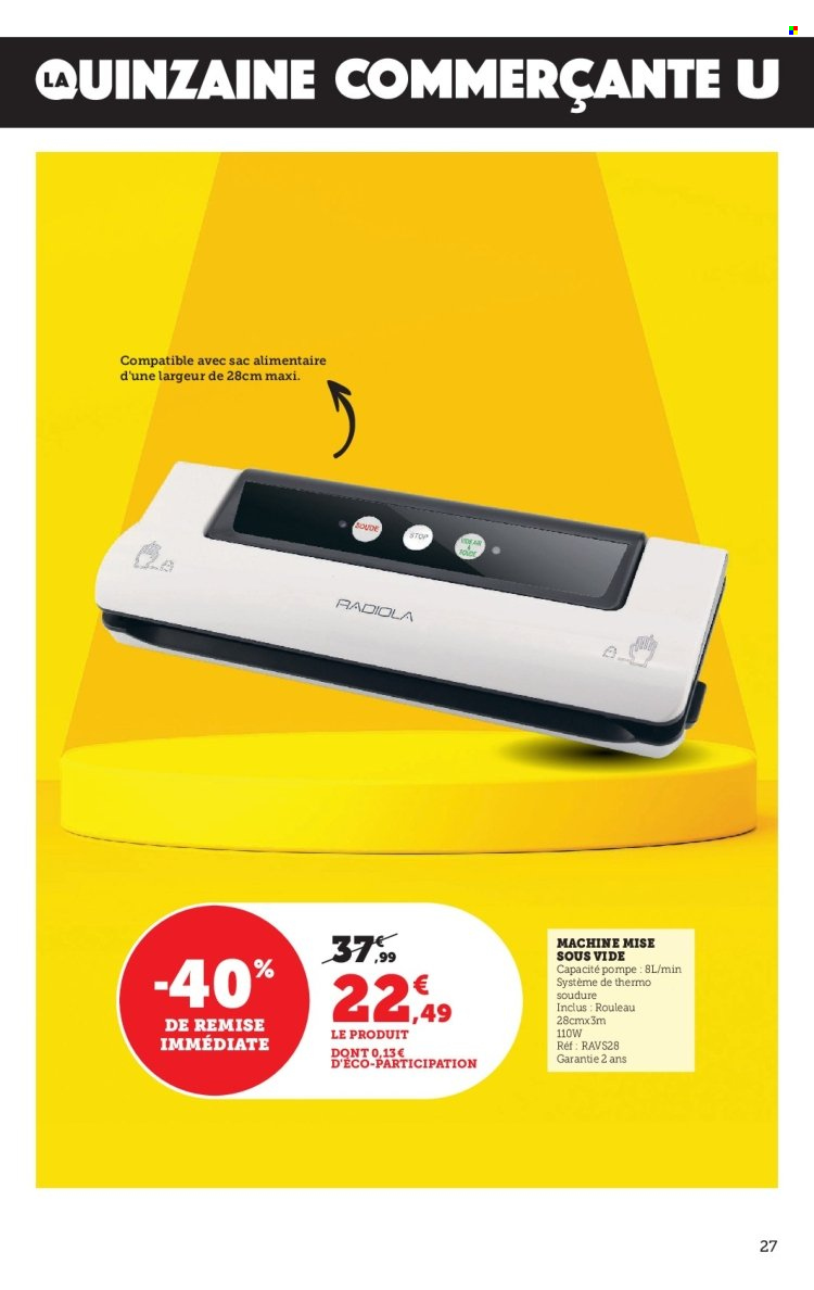 Catalogue SUPER U - 11/10/2022 - 22/10/2022. Page 27