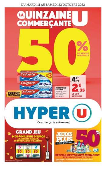 Catalogue HYPER U - 11/10/2022 - 22/10/2022.