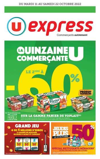 Catalogue U express - 11/10/2022 - 22/10/2022.