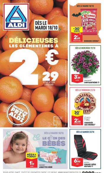 Catalogue ALDI - 18/10/2022 - 24/10/2022.