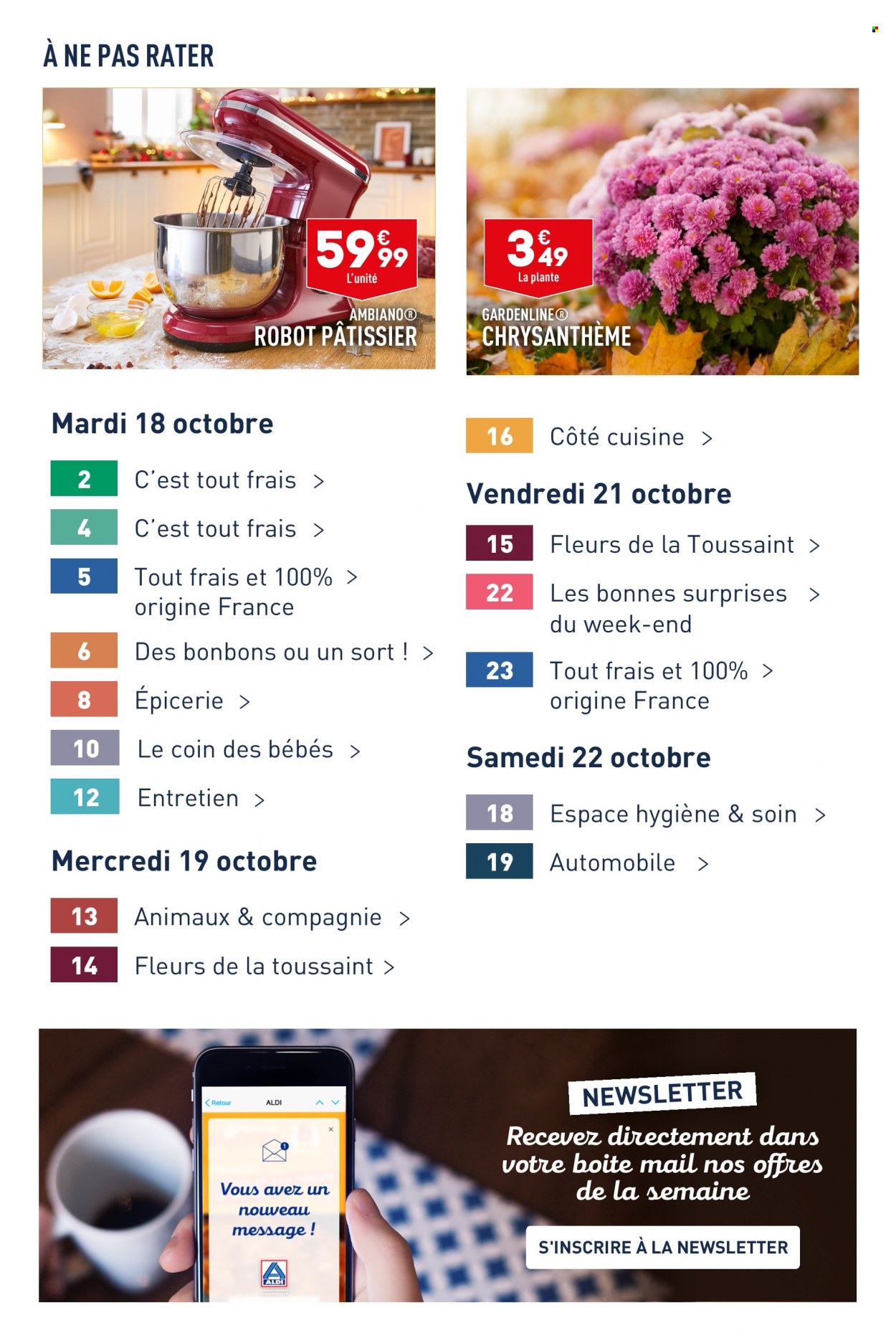 Catalogue ALDI - 18/10/2022 - 24/10/2022. Page 3