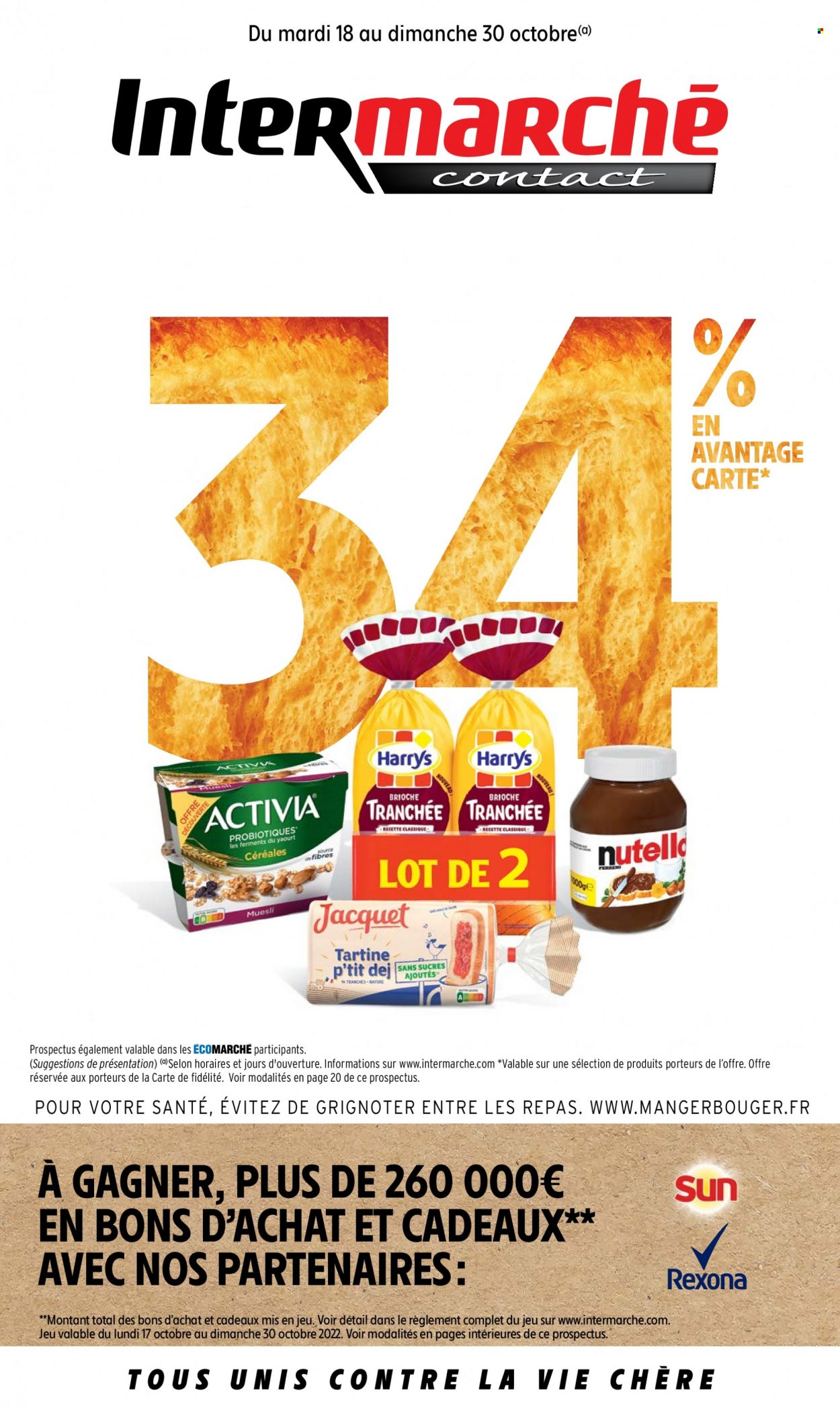Catalogue Intermarché Contact - 18/10/2022 - 30/10/2022. Page 1