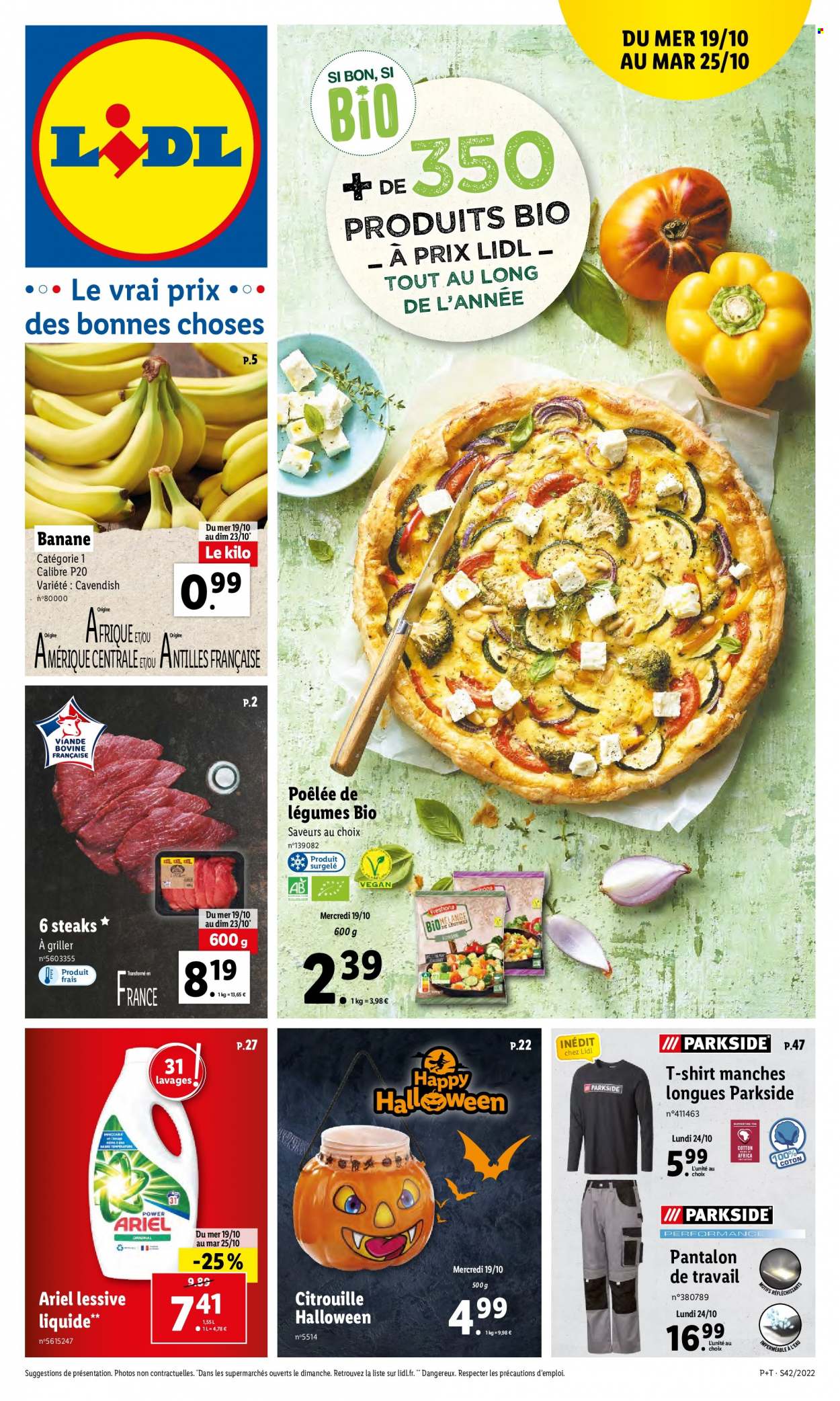Catalogue Lidl - 19/10/2022 - 25/10/2022. Page 1