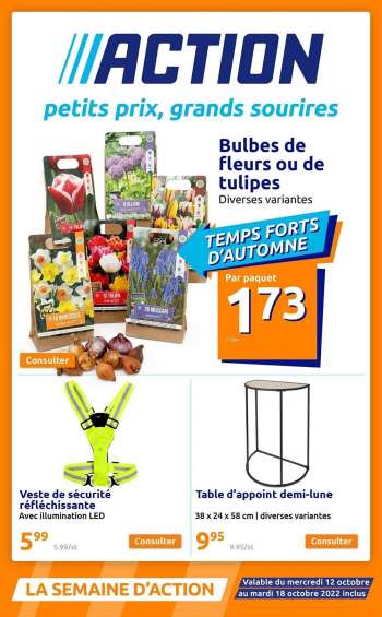 Catalogue Action - 12/10/2022 - 18/10/2022.