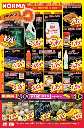 Catalogue Norma - 19/10/2022 - 25/10/2022.