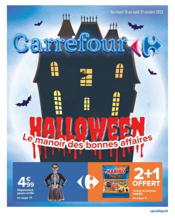 Catalogue Carrefour Hypermarchés - 18/10/2022 - 31/10/2022.