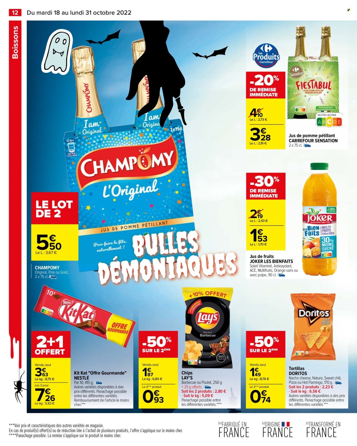 Catalogue Carrefour Hypermarchés - 18/10/2022 - 31/10/2022. Page 14